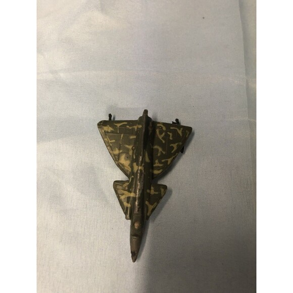 Lot 13 Vintage Toy Model Airplanes Helicopter Cast Iron, Die Cast Metal,Plastic - Picture 4 of 9